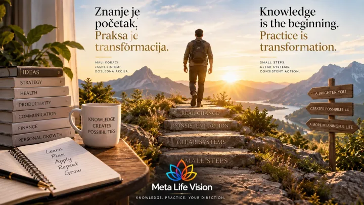 Kako pretvoriti znanje u praksu - Meta Life Vision