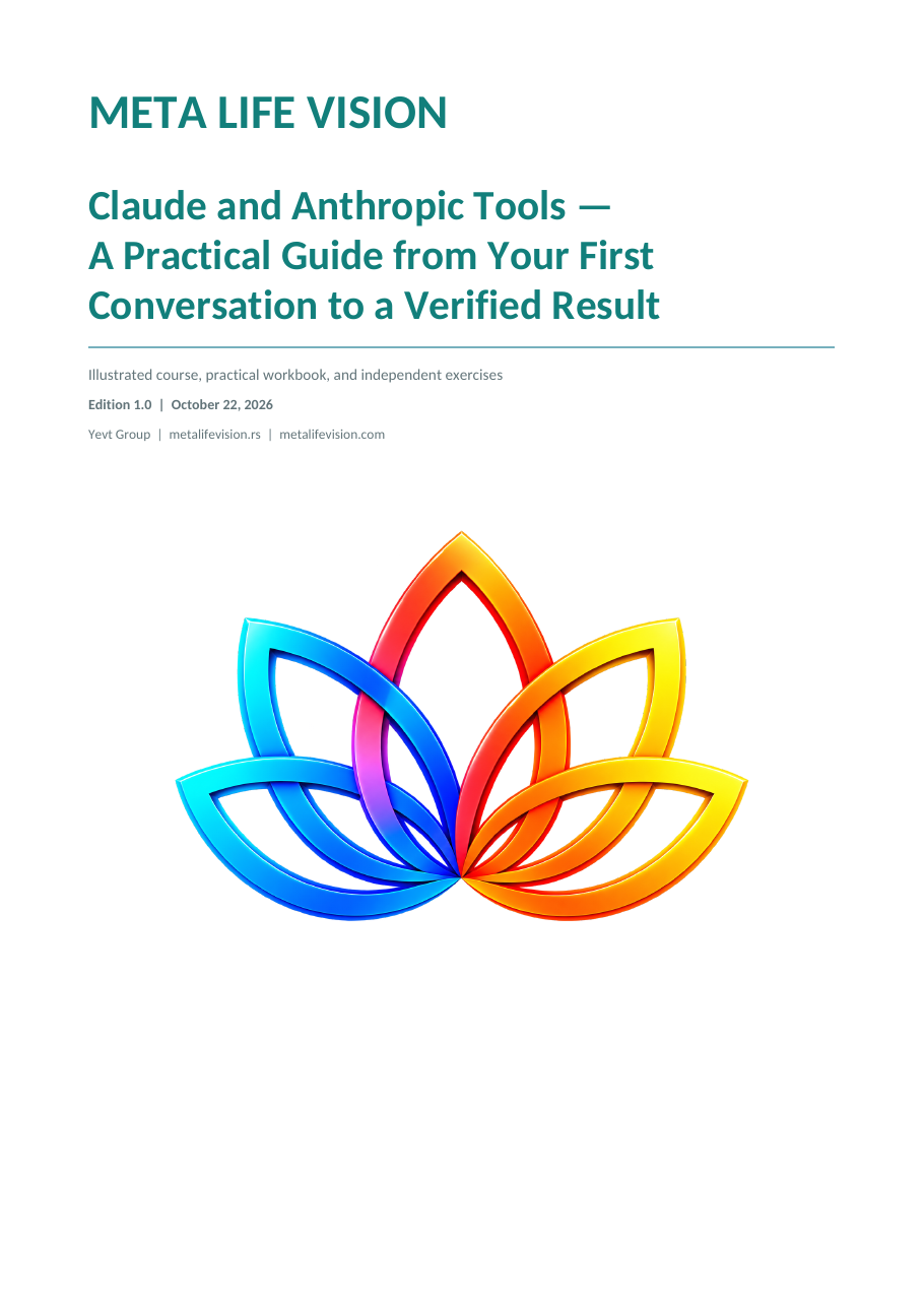 Claude and Anthropic Tools — English PDF course cover